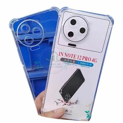 Picture of Transparent back cover For Infinix Note 12 (2023) / Infinix Note 12 pro 4G Luxury transparent Protect Back Cover Soft Case