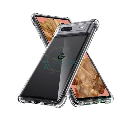Picture of Transparent back cover For Google Pixel 8 Luxury transparent Protect Back Cover Soft Case