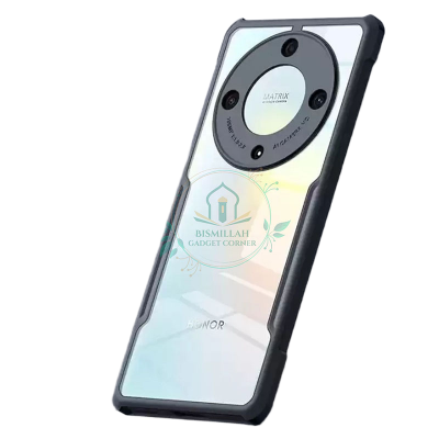 Picture of Xundd Back Cover for Honor X9b 5G Transparent Hybrid Hard PC Back Bumper