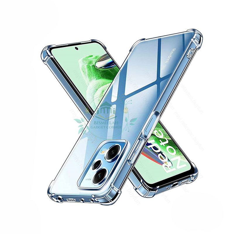 Picture of Transparent back cover For Redmi Note 12 5G Luxury transparent Protect Back Cover Soft Case