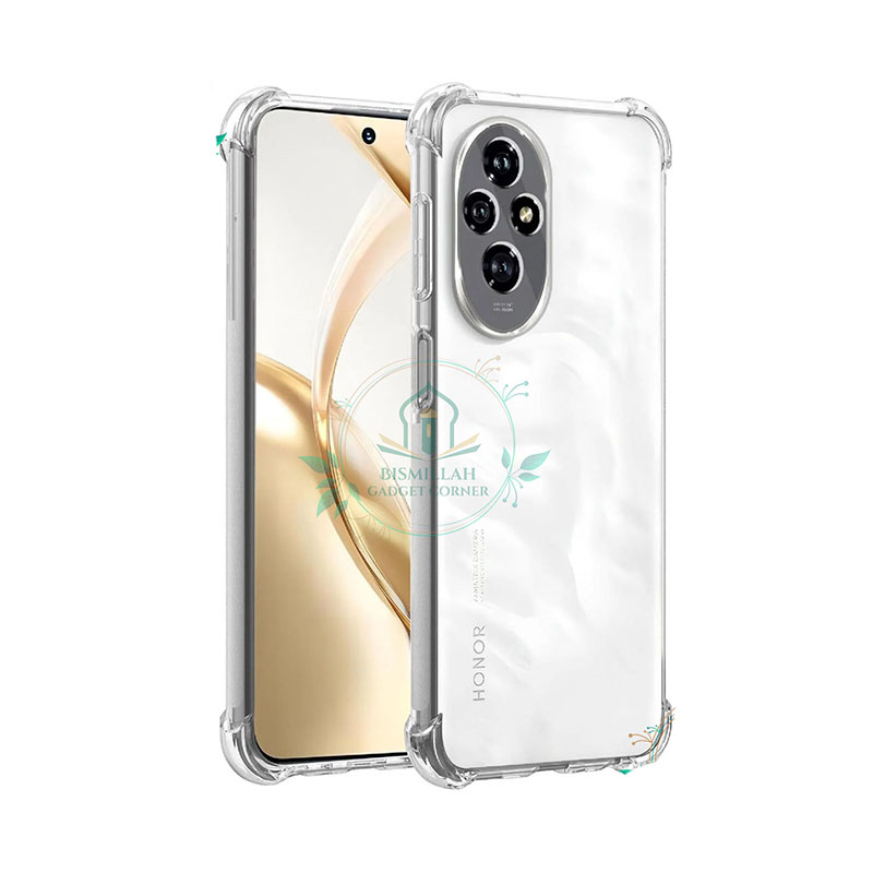 Picture of Transparent back cover For Honor 200 Pro 5G Luxury transparent Protect Back Cover Soft Case
