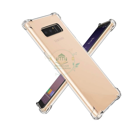 Picture of Transparent back cover For Samsung Galaxy note 8 Luxury transparent Protect Back Cover Soft Case