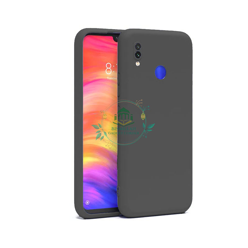 Picture of Premium Liquid Silicone Phone case for Xiaomi Redmi 7 / Redmi Y3 Liquid Silicon Mobile Back Case Soft Silicone Phone Cover - মোবাইল ফোন - Phoneo