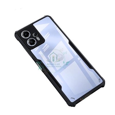 Picture of Xundd Back Cover for Motorola Moto G13 4G / Motorola Moto G23 4G Transparent Hybrid Hard PC Back Bumper