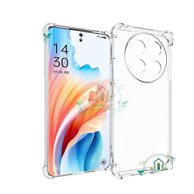 Picture of Transparent back cover For Oppo A2 Pro Luxury transparent Protect Back Cover Soft Case