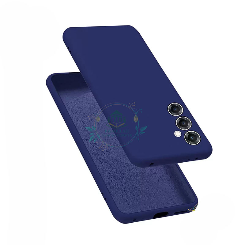 Picture of Premium Liquid Silicone Phone case for Samsung Galaxy M14 5G Liquid Silicon Mobile Back Case Soft Silicone Phone Cover