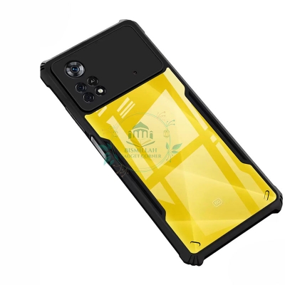 Picture of Xundd Back Cover for Xiaomi Poco X4 Pro 5G Transparent Hybrid Hard PC Back Bumper