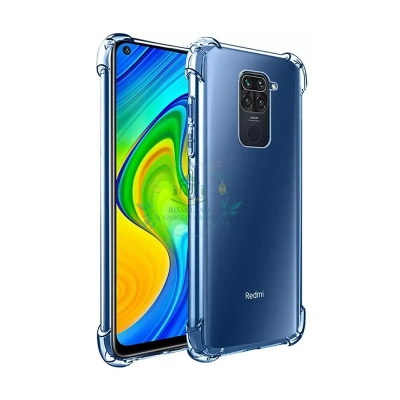 Picture of Transparent back cover For Xiaomi Redmi Note 9 Luxury transparent Protect Back Cover Soft Case