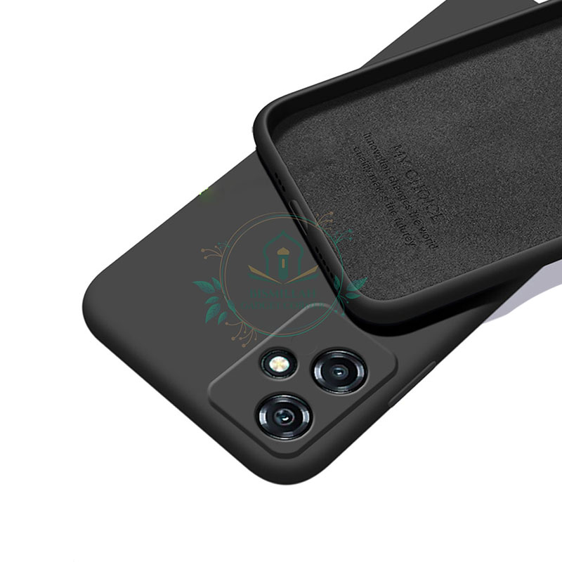 Picture of Premium Liquid Silicone Phone case for Infinix Hot 30 Liquid Silicon Mobile Back Case Soft Silicone Phone Cover