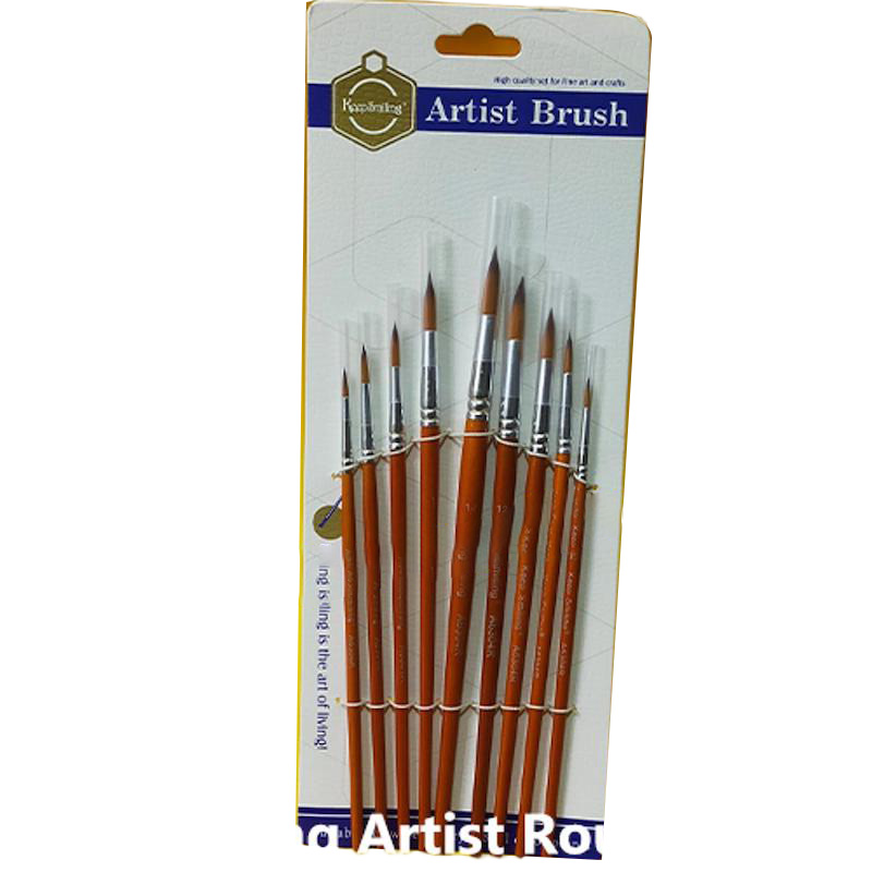 Picture of KeepSmiling Artist Round Brush Set (9Pcs Or 5Pcs)