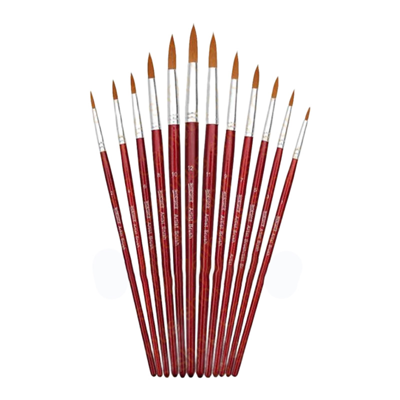 Picture of Worison Artist Round Brush 12 Pcs