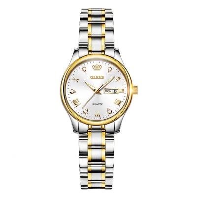 Picture of Olevs 5563 Stainless Steel Analog Wrist Watch For Women