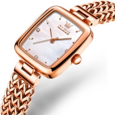 Picture of Olevs 9948 RoseGold Stainless Steel Analog Wrist Watch For Women
