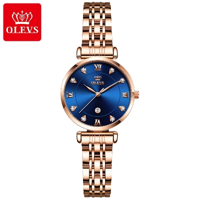 Picture of Olevs 5866 Stainless Steel Analoge Wrist Watch For Women