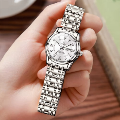 Picture of Olevs 5513L Stainless Steel Analog Wrist Watch For Women