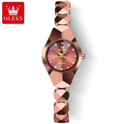 Picture of Olevs 7007 Tungsten Steel Analoge Wrist Watch For Women