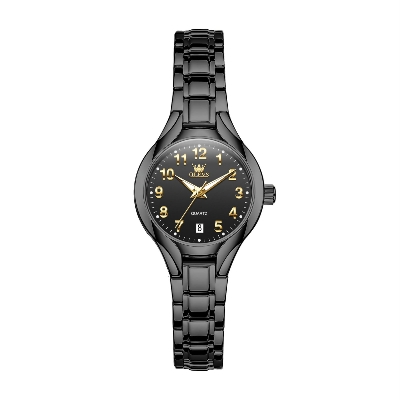 Picture of Olevs 3650L Stainless Steel Analog Wrist Watch For Women