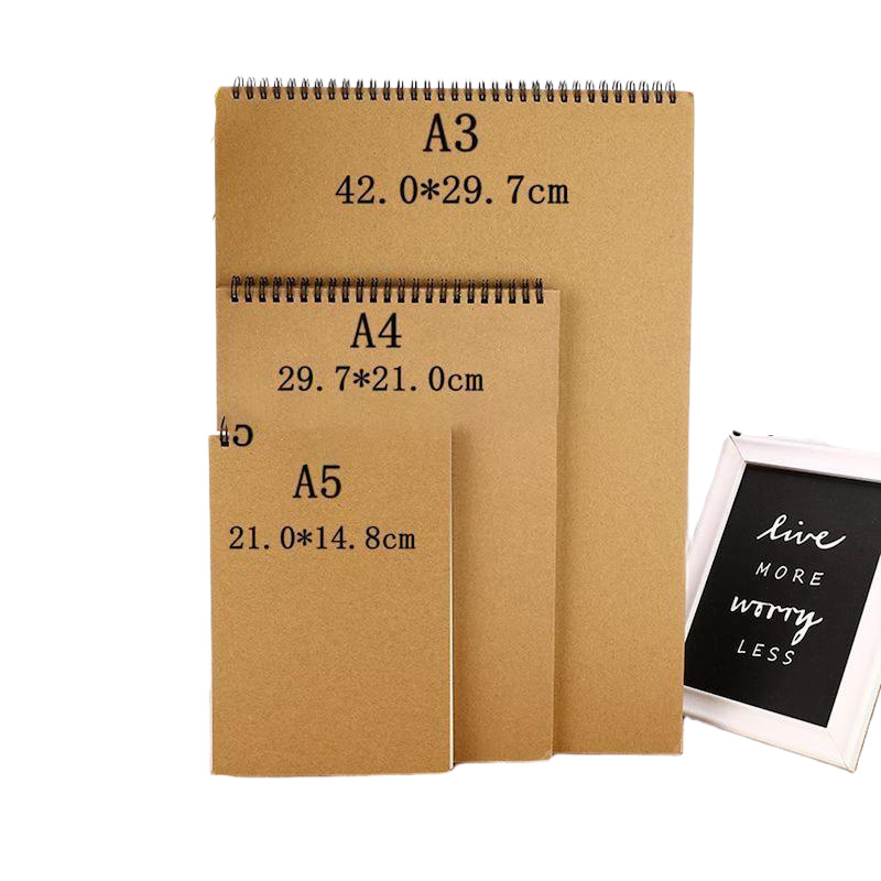Picture of Sketch Pad  A3, A4, A5 Spiral Sketch The professional art line pencil drawing - notebook
