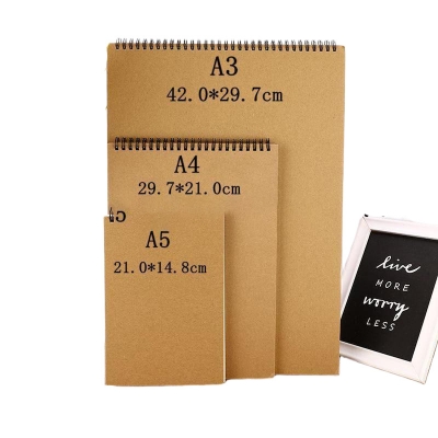 Picture of Sketch Pad  A3, A4, A5 Spiral Sketch The professional art line pencil drawing - notebook