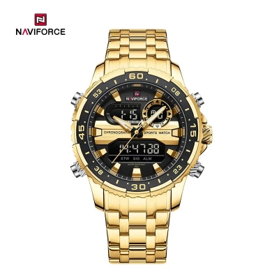Picture of NAVIFORCE NF9234 Multi-Function Dual-Display Heavy Machinery Design Watch For Men