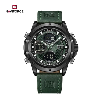 Picture of NAVIFORCE NF9225 Fashion Boutique High-Quality Men’s Multi-Function Genuine Leather Watch