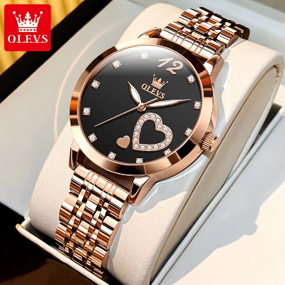 Picture of Olevs 5189 Stainless Steel Analog Wrist Watch For Women