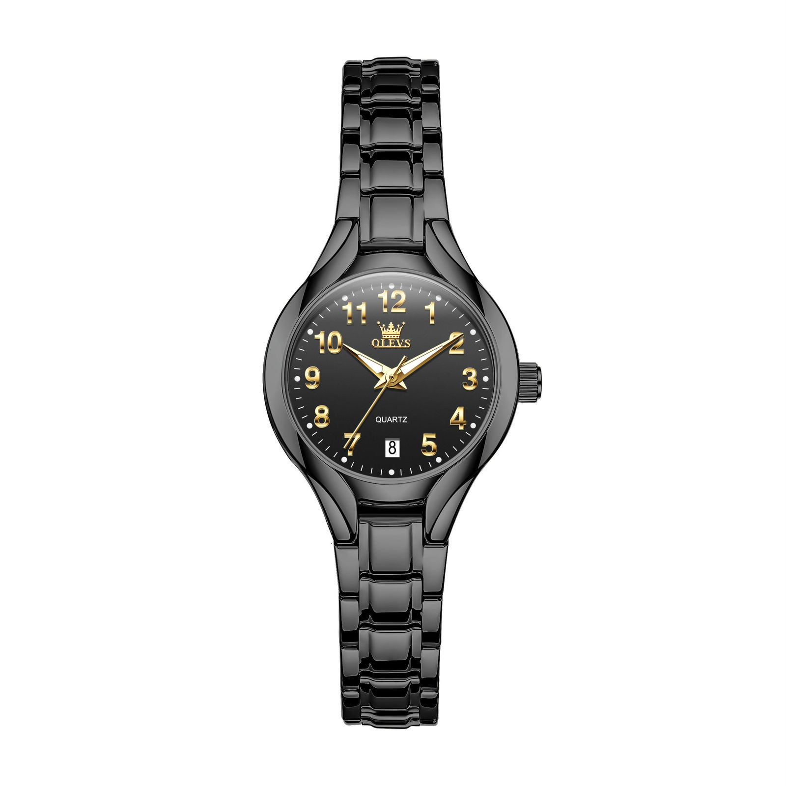 Picture of Olevs 3650L Stainless Steel Analog Wrist Watch For Women