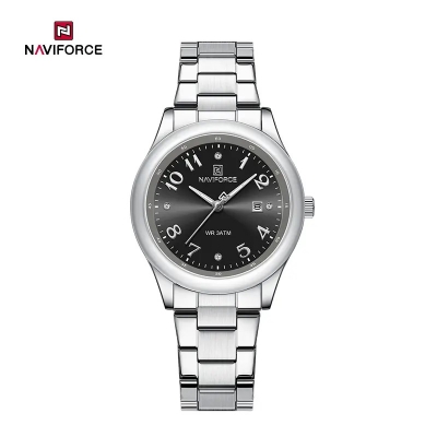 Picture of NAVIFORCE NF5059 Japanese Quartz Movement Women’s Elegant Watch Stainless Steel Band 3ATM Waterproof Luxury Wristwatch