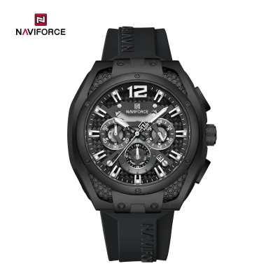 Picture of NAVIFORCE NF8063 Men’s Quartz Chronograph Watch Luminous Waterproof Sports Style with Date and Stopwatch