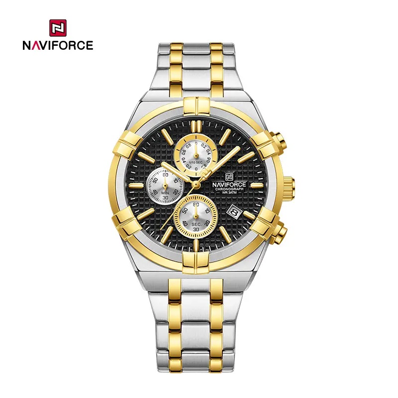 Picture of NAVIFORCE NF8042 Multi-function Chronograph Watch Fashion Waterproof Luxury Gift Luminous Men’s Watch