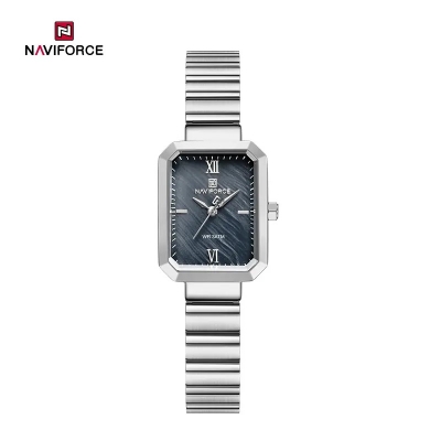 Picture of NAVIFORCE NF5050 Stylish Rectangular Women’s Watch with Japanese Quartz Movement Waterproof and Stainless Steel Strap
