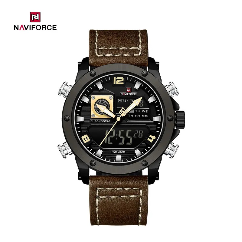 Picture of NAVIFORCE NF9236 Japanese Movement Military Style Men’s Watch With Water Resistance And Luminous Outdoor Sports Features