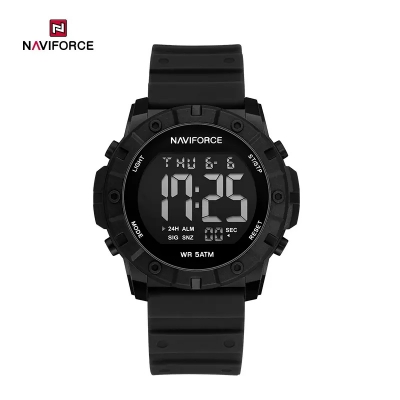 Picture of NAVIFORCE NF7110 5ATM Waterproof Trendy Watch With Silicone Strap And LED Luminous Sports Design For Both Men And Women