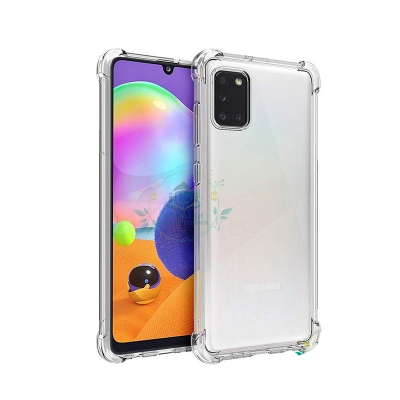Picture of Transparent back cover For Samsung Galaxy A31 Luxury transparent Protect Back Cover Soft Case