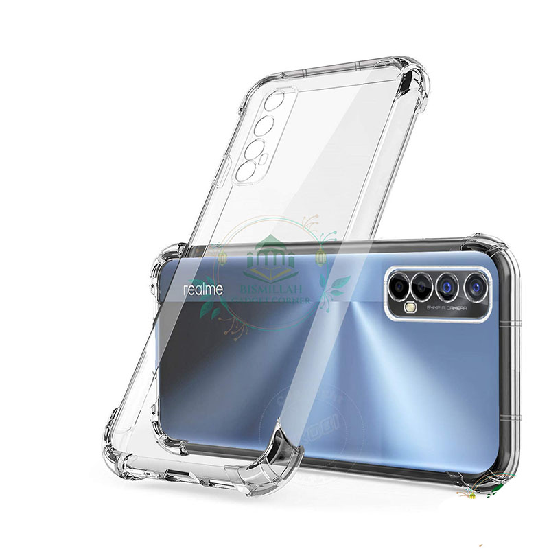 Picture of Transparent back cover For Realme 7 / Realme Narzo 20 Pro / Realme Narzo 30 4G Luxury transparent Protect Back Cover Soft Case