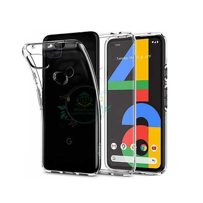Picture of Transparent back cover For Google Pixel 4A 4G Luxury transparent Protect Back Cover Soft Case