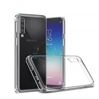Picture of Transparent back cover For Samsung Galaxy A7 2018 Luxury transparent Protect Back Cover Soft Case