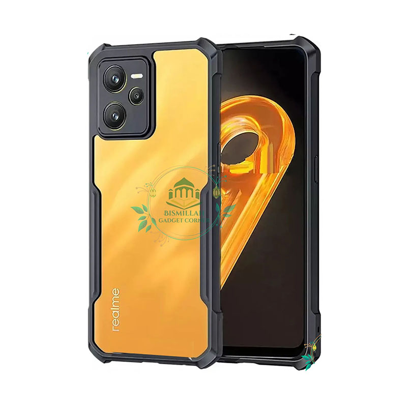 Picture of Xundd Back Cover for Realme C35 / Realme Narzo 50A Prime Transparent Hybrid Hard PC Back Bumper