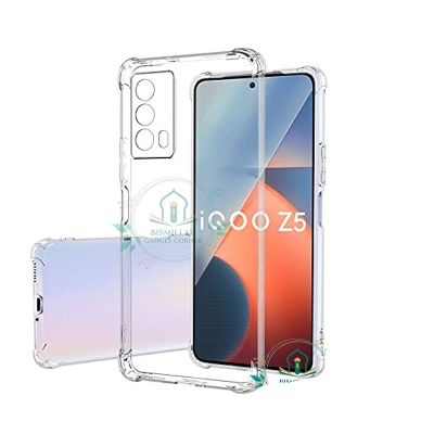 Picture of Transparent back cover For vivo iQOO Z5 5G Luxury transparent Protect Back Cover Soft Case