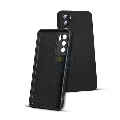 Picture of Premium Liquid Silicone Phone case for OPPO A16 / OPPO A16S Liquid Silicon Mobile Back Case Soft Silicone Phone Cover