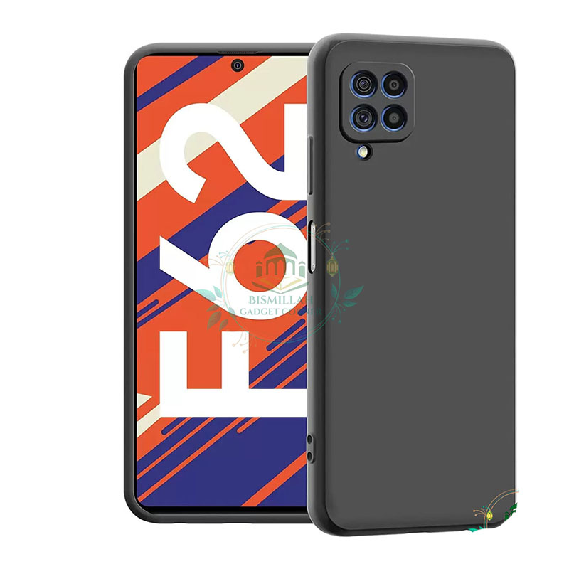 Picture of Premium Liquid Silicone Phone case for Samsung Galaxy M62 / Samsung Galaxy F62 Liquid Silicon Mobile Back Case Soft Silicone Phone Cover