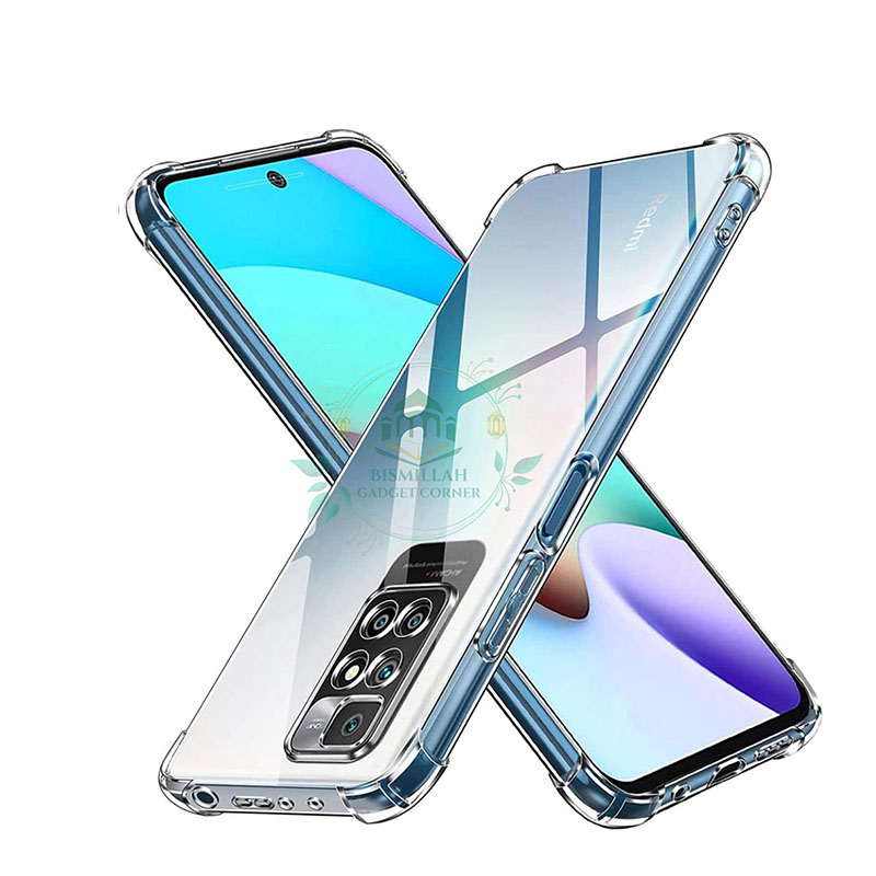 Picture of Transparent back cover For Xiaomi Redmi 10 / Xiaomi Redmi 10 Prime / Xiaomi Redmi 10 2022 Edge Luxury transparent Protect Back Cover Soft Case