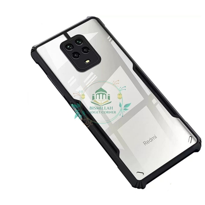 Picture of Xundd Back Cover for Redmi Note 9 Pro / Redmi Note 9S / Redmi Note 9 Pro Max / Poco M2 Pro / Redmi Note 10 lite  Transparent Hybrid Hard PC Back Bumper