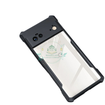 Picture of Xundd Back Cover for Google Pixel 6 Transparent Hybrid Hard PC Back Bumper Google Pixel 6 back case