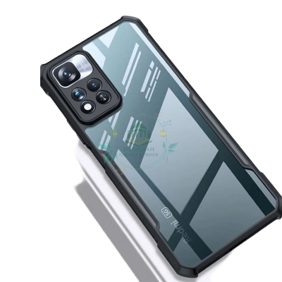 Picture of Xundd Back Cover for Xiaomi Redmi 10 / Xiaomi Redmi 10 Prime / Xiaomi Redmi 10 2022 Edge Transparent Hybrid Hard PC Back Bumper