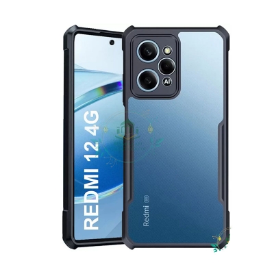 Picture of Xundd Back Cover for Xiaomi Redmi 12 4G Transparent Hybrid Hard PC Back Bumper