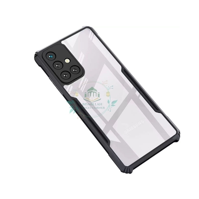 Picture of Xundd Back Cover for Samsung Galaxy A71 4G Transparent Hybrid Hard PC Back Bumper