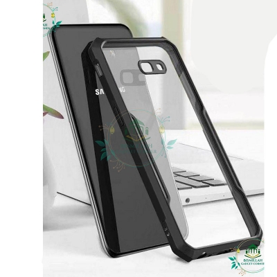 Picture of Xundd Back Cover for Samsung Galaxy J4 Plus / j4+ Transparent Hybrid Hard PC Back Bumper