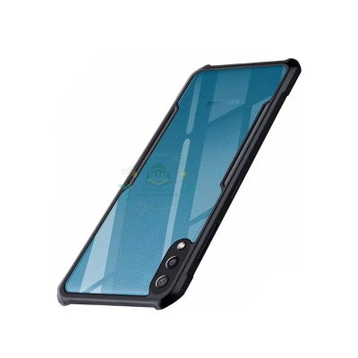 Picture of Xundd Back Cover for Samsung Galaxy A02 / Samsung Galaxy M02 Transparent Hybrid Hard PC Back Bumper