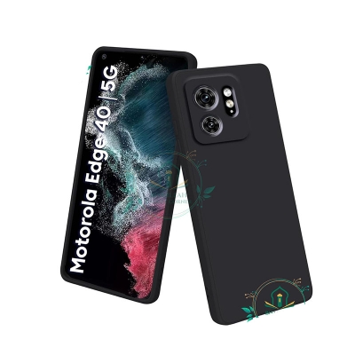 Picture of Premium Liquid Silicone Phone case for Motorola Edge 40 5G Liquid Silicon Mobile Back Case Soft Silicone Phone Cover